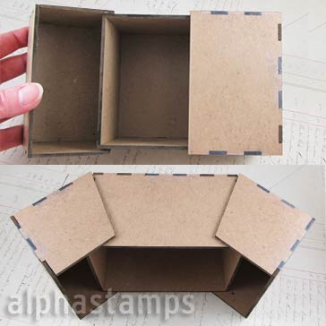 Split Front Box - Small