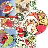 Santa Sleigh Collage Sheet