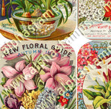 Seed Catalogs Tin Covers Collage Sheet