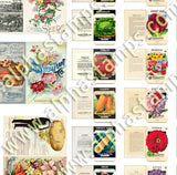 Seed Packets & Catalogs Collage Sheet