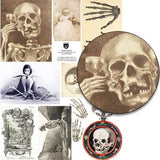 Skull & Bones Collage Sheet