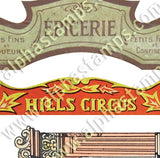 Small Diorama Box Facades Collage Sheet
