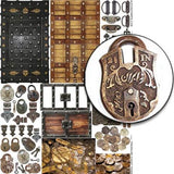 Treasure Chest Trims Collage Sheet