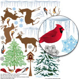 Winter Wonderland Collage Sheet