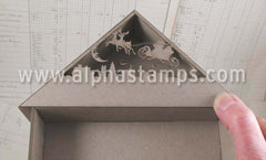 Flying Santa Attic Silhouette *