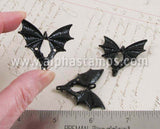 Black Metal Bat Wings