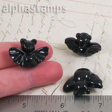 Black Resin Gargoyle Bat*