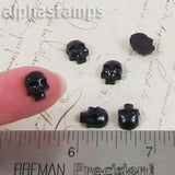 Tiny Black Skull Cabs