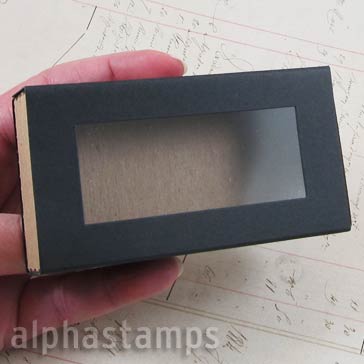 Black Shadowbox Slip Cover