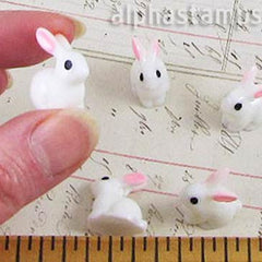Mini Rabbit Figurines