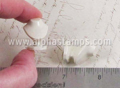 Cream Jewelry Display Bust