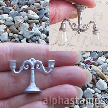 Metal Candelabra or Light Fixture