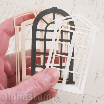 Die-Cut Cardstock Window Frame Set* | Alpha Stamps
