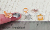 Set of 6 Tabby Cat Buttons