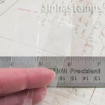Narrow Cellophane Bags