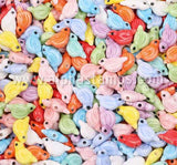 Colorful Ceramic Bird Beads