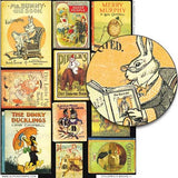 Childrens Books #1 Collage Sheet