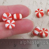 Chunky Peppermint Cabochons