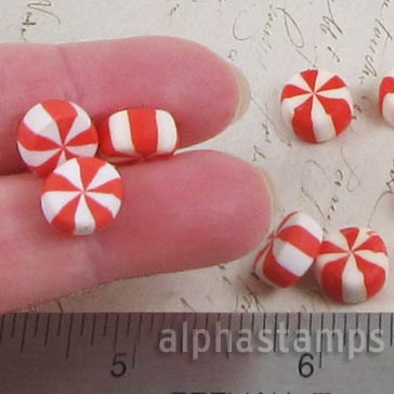 Chunky Peppermint Cabochons