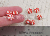 Chunky Peppermint Cabochons