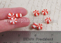 Chunky Peppermint Cabochons