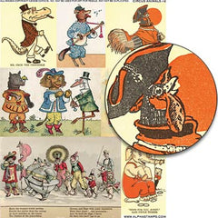 Circus Animals #2 Collage Sheet