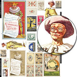 Clowns #3 Collage Sheet