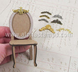 Oval Back Chair - 1:12 Scale