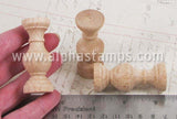 Curvy Wooden Column Finial