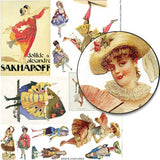 Dance Costumes Collage Sheet