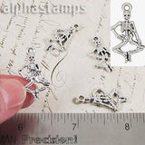 Dancing Skeleton Charm*