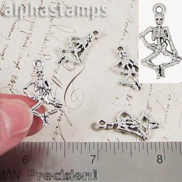Dancing Skeleton Charm*