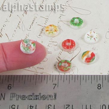 Tiny Christmas Donuts