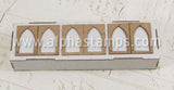 Gothic Arch Kitchen Cabinet Doors - 1:24