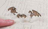 Dragon Bottle Toppers and Bookends