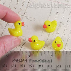 3/4 Inch Yellow Ducks
