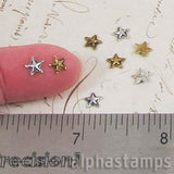 6mm Embossed Stars