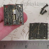 1 Inch Fancy Metal Box Hinge