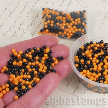 3mm Halloween Mix Nonpareils Faux Candy