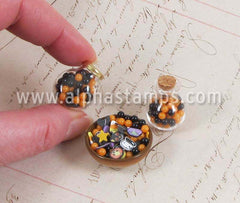 3mm Halloween Mix Nonpareils Faux Candy