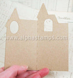 Folding Haunted House Card