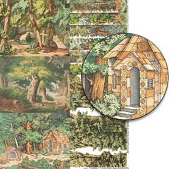 Forest Theatre Backdrops Collage Sheet