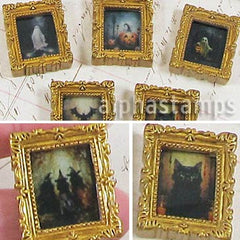 1 Inch Resin Halloween Framed Portraits