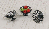 Mini Black Wrought Iron Fruit Bowl