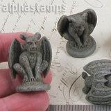 Mini Resin Gargoyle on Stand