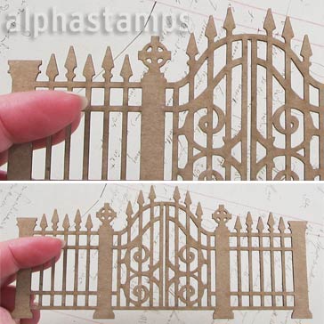 6 Inch Gothic Gate