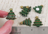 1 Inch Decorated German Christmas Tree