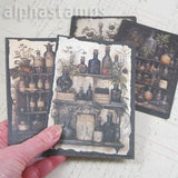 Ghost Apothecary Background Papers Set