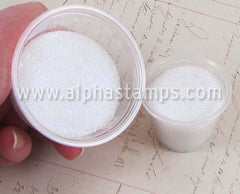 Sparkly Glass Glitter Snow