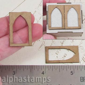 Gothic Arch Kitchen Cabinet Doors - 1:24